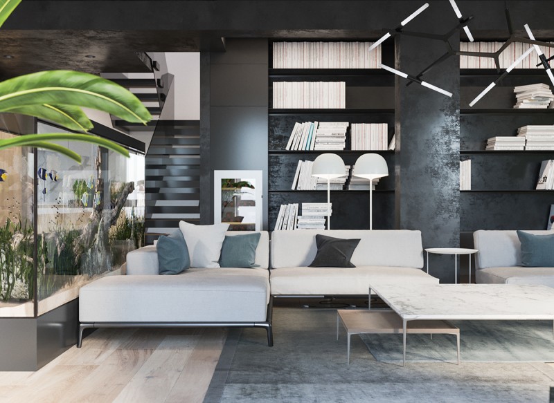 Живая зелень в интерьере