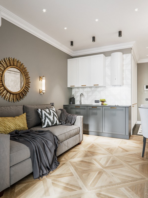 Апартаменты в неоклассическом стиле