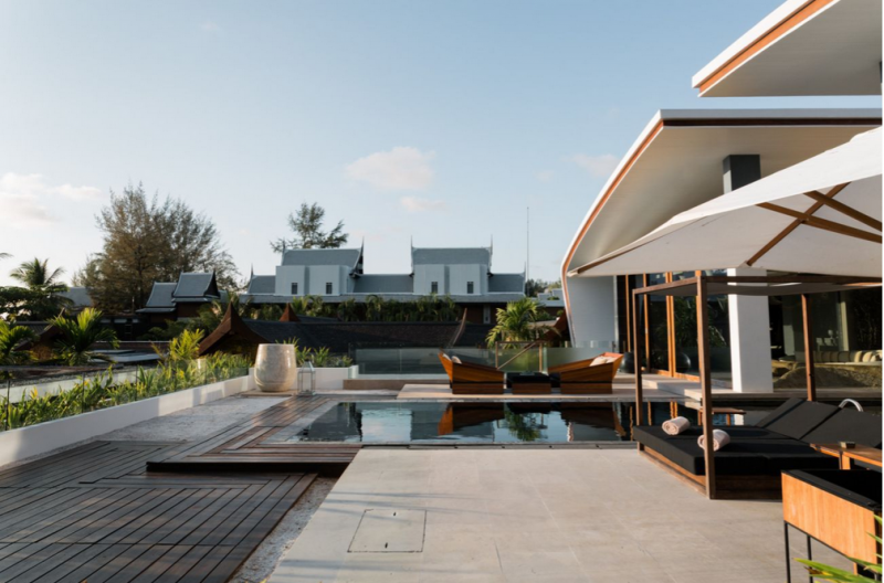 Футуристический дизайн виллы в Такуа Тунге, Таиланд Футуристический дизайн виллы в Такуа Тунге, Таиланд