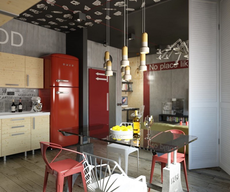 Интерьер в индустриальном стиле