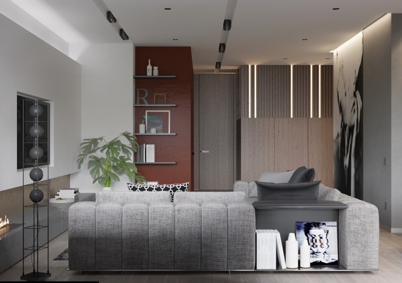 Интерьер в сером цвете: универсальный и функциональный