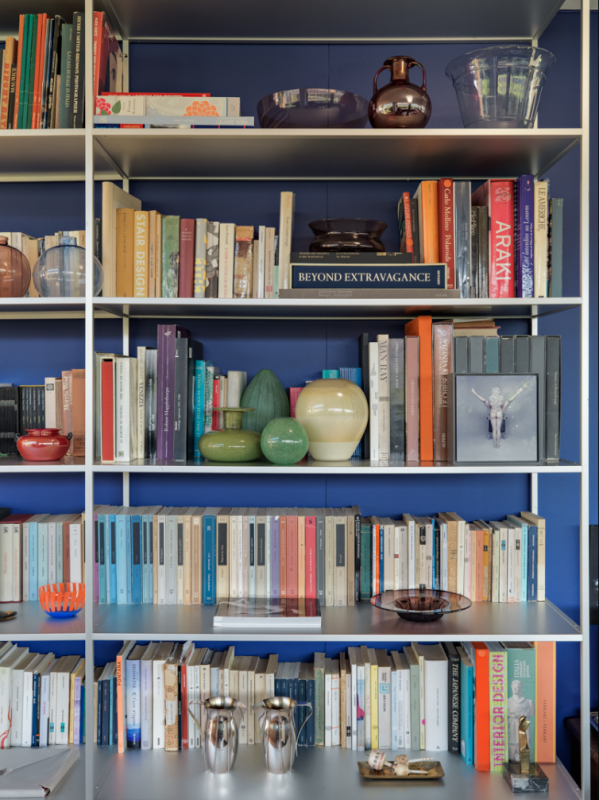 Яркие акцентные стены в интерьере пентхауса Яркие акцентные стены в интерьере пентхауса