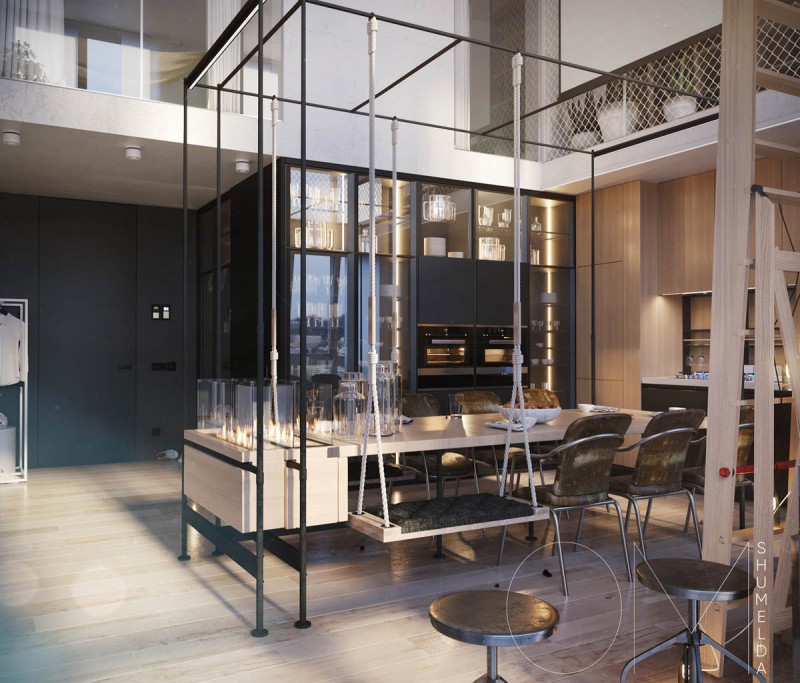 Лофт площадью 106 м2 во Львове Лофт площадью 106 м2 во Львове