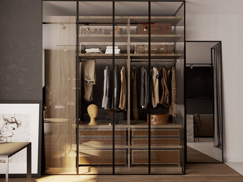 Оформление квартиры в коричневых тонах