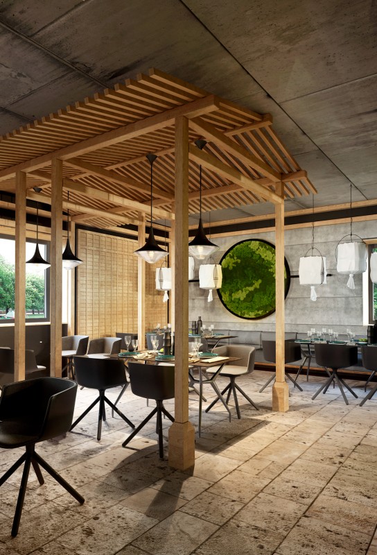 Проект японского ресторана