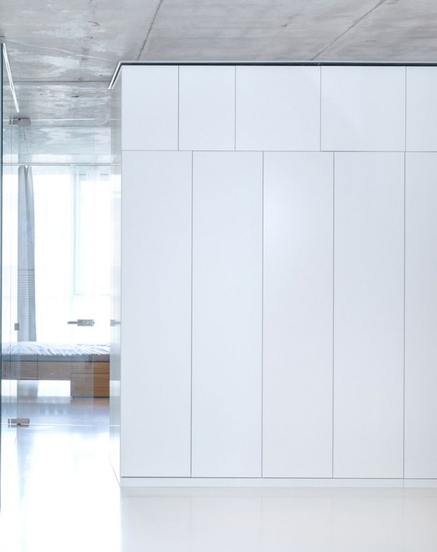 Белоснежный интерьер квартиры в минималистском стиле