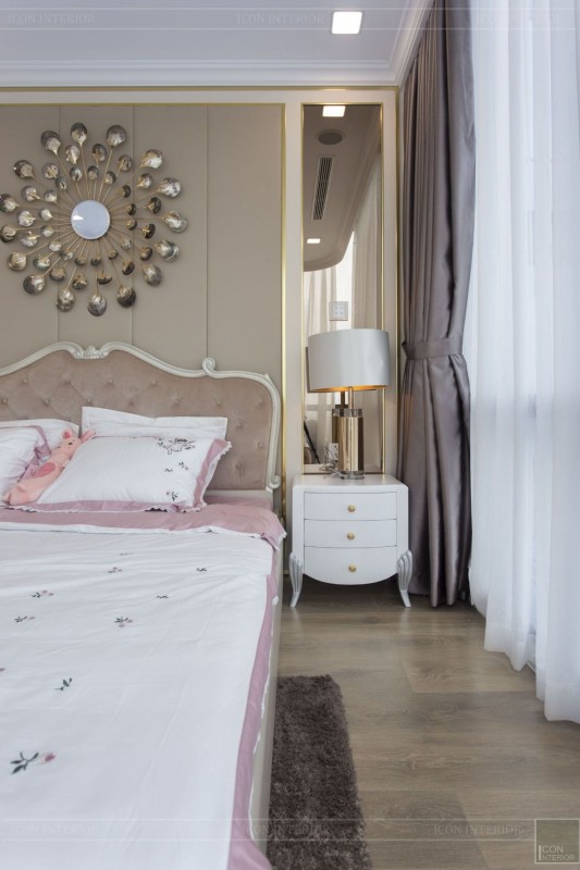 Дизайн интерьера квартиры в Хошимине в неоклассическом стиле