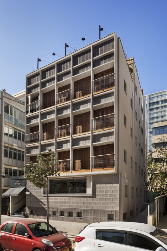 Интерьер отеля Vera в Тель-Авиве