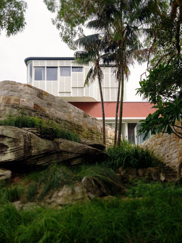 Расположенный на вершине холма дом с видом на гавань Сиднея