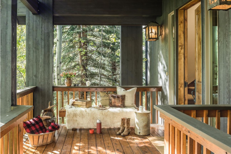 Современный дом-шале в Титон-Вилидж, Вайоминг