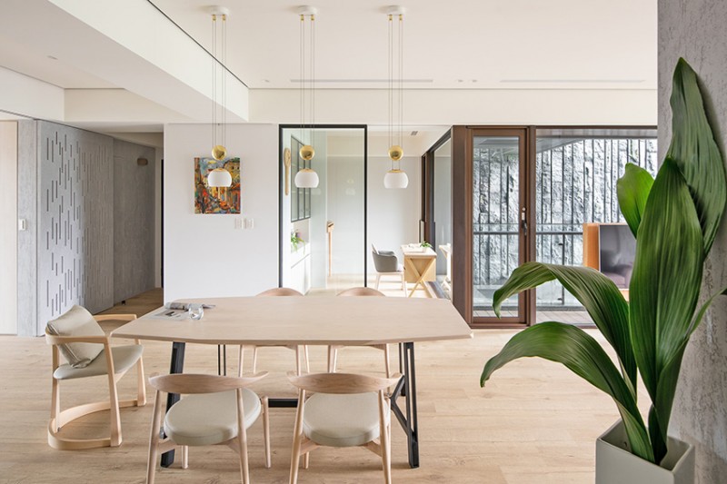 Дом для старшего и младшего поколения одной семьи в Тайбэе Дом для старшего и младшего поколения одной семьи в Тайбэе