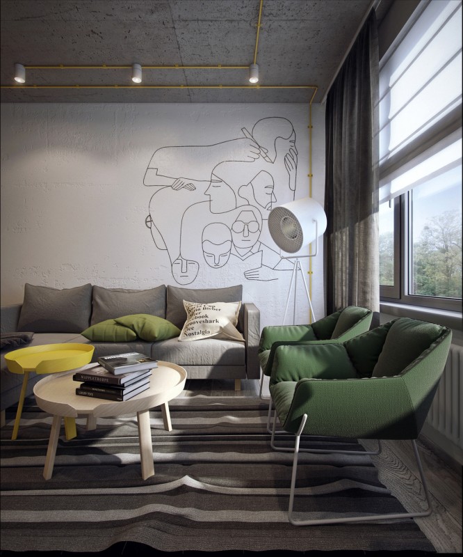 Интерьер квартиры в Измире Интерьер квартиры в Измире