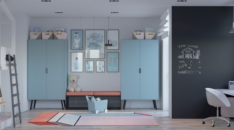 Интерьер просторной светлой квартиры