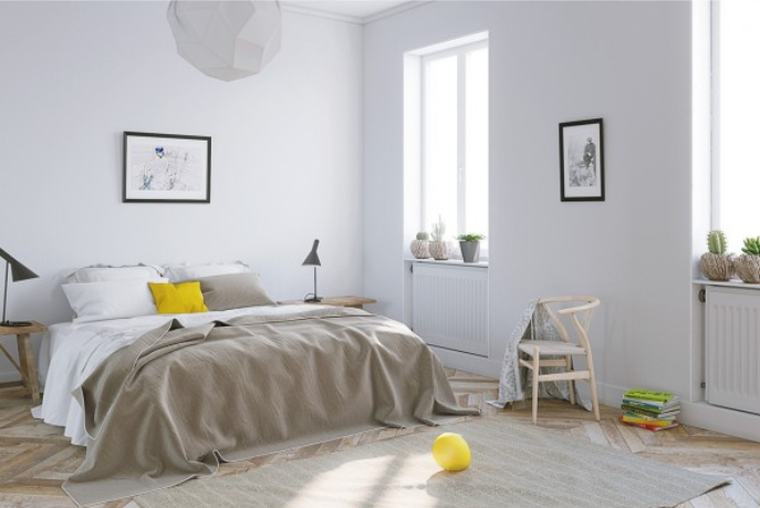 Интерьер с яркими солнечными оттенками Интерьер с яркими солнечными оттенками