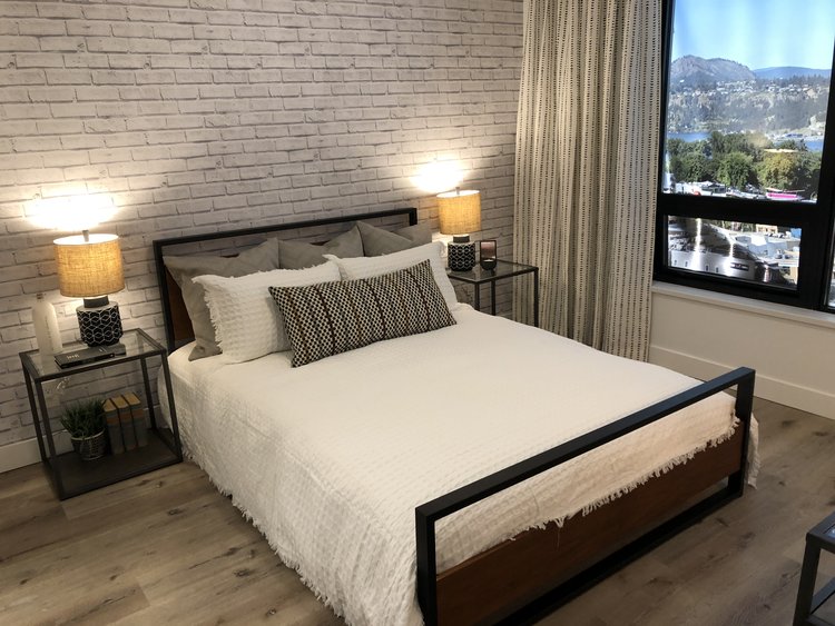 Интерьер уютной квартиры в городе Келоуна, Канада Интерьер уютной квартиры в городе Келоуна, Канада