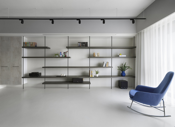 Минималистский дизайн квартиры в городе Тайчжун, Китай