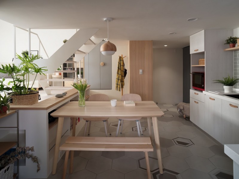 Многоуровневый лофт в Тайбэе