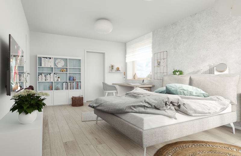 Проект комнаты для молодой девушки