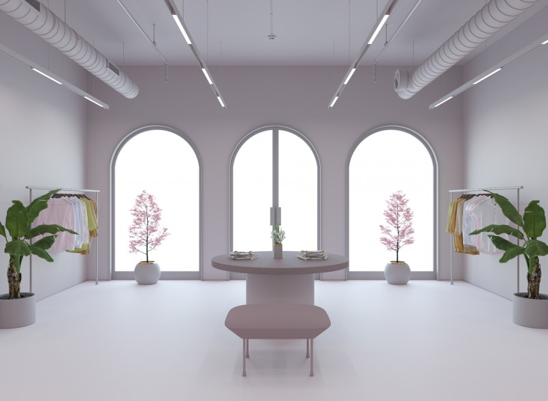 Проект шоу-рума в Нью-Йорке
