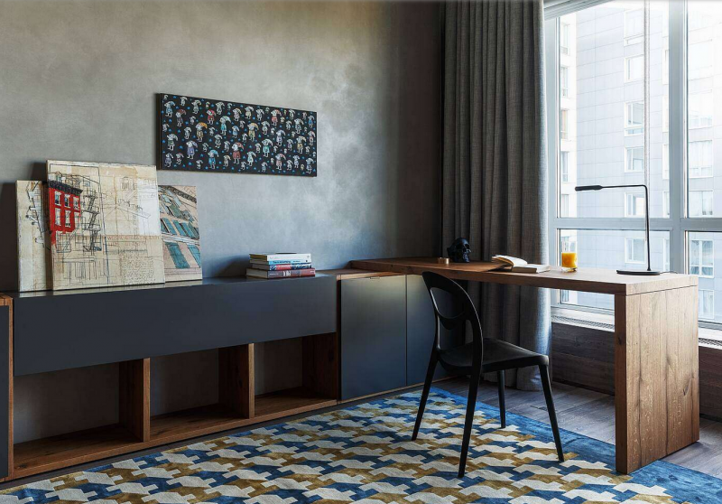 Вдохновляющая квартира-лофт с панорамными окнами Вдохновляющая квартира-лофт с панорамными окнами