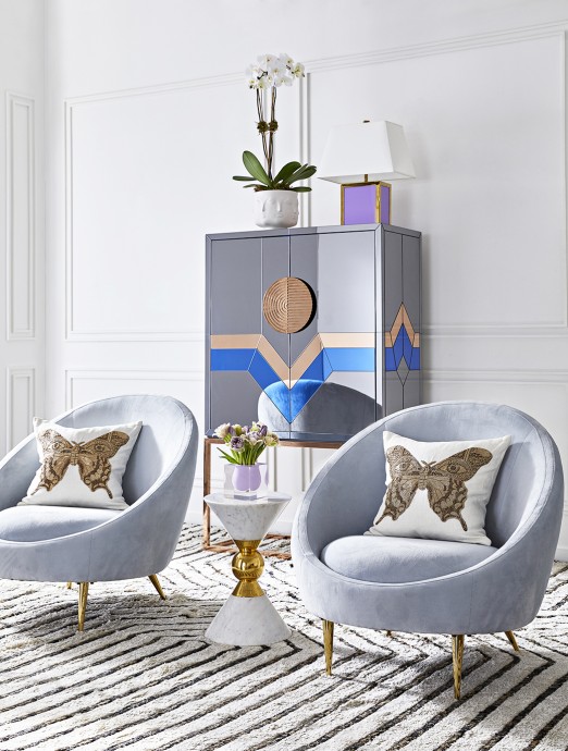Инсталляции мебельной компании Jonathan Adler