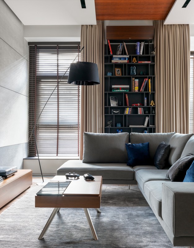 Интерьер холостяцкой квартиры