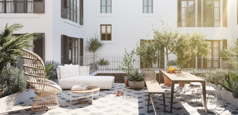 Интерьер квартиры в теплых тонах Интерьер квартиры в теплых тонах