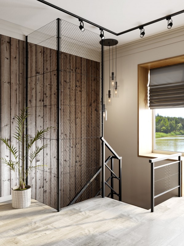 Коттедж в индустриальном стиле Коттедж в индустриальном стиле