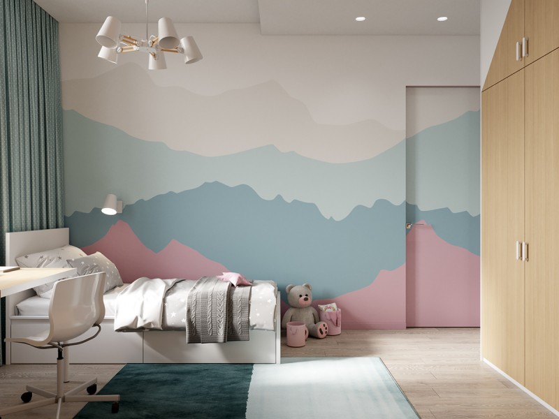 Современный интерьер – квартира в теплых тонах