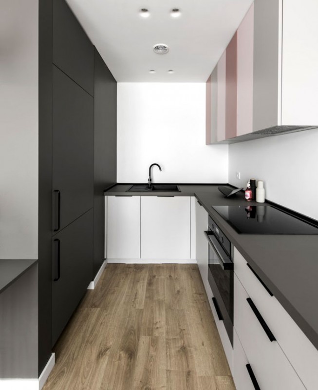 Уютный теплый интерьер небольшой квартиры