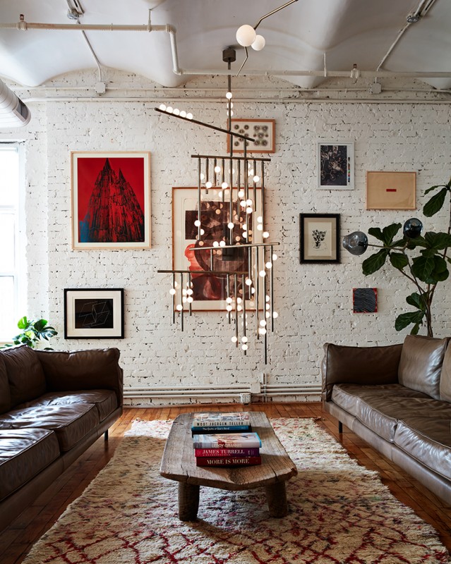 Выставочный зал нью-йоркского дизайнера Линдси Адельман на Манхэттене