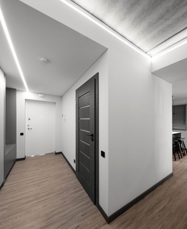 Зеленые акценты в декоре литовской квартиры