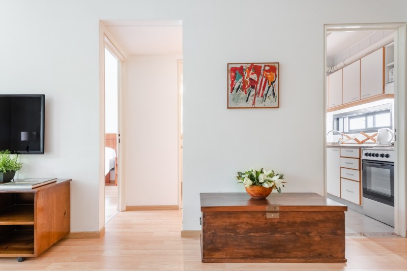 Интерьер комфортабельных апартаментов в Палермо