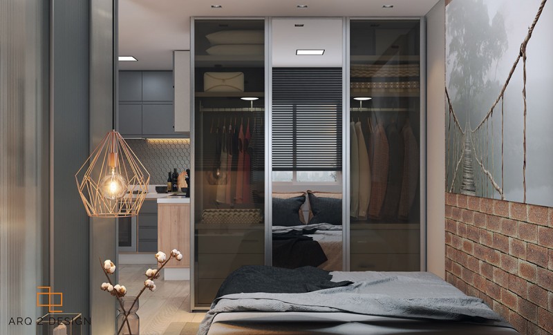 Интерьер уютной компактной квартиры