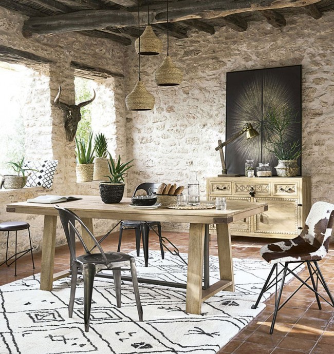 Интерьеры от дизайнеров Maisons du Monde