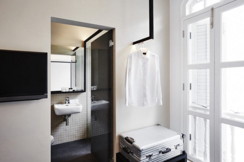 Монохромный и минималистский отель Mono в Сингапуре Монохромный и минималистский отель Mono в Сингапуре