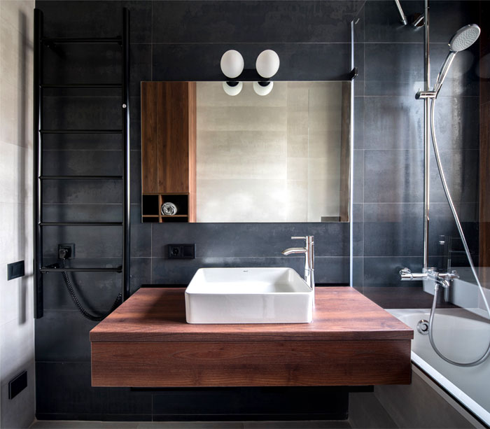 Простой, элегантный и современный интерьер небольшой киевской квартиры