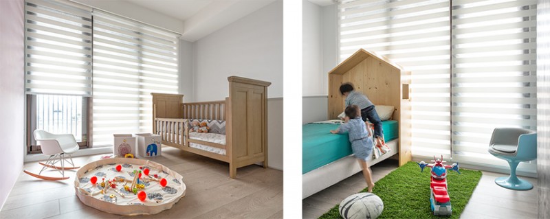 Дом для старшего и младшего поколения одной семьи в Тайбэе Дом для старшего и младшего поколения одной семьи в Тайбэе