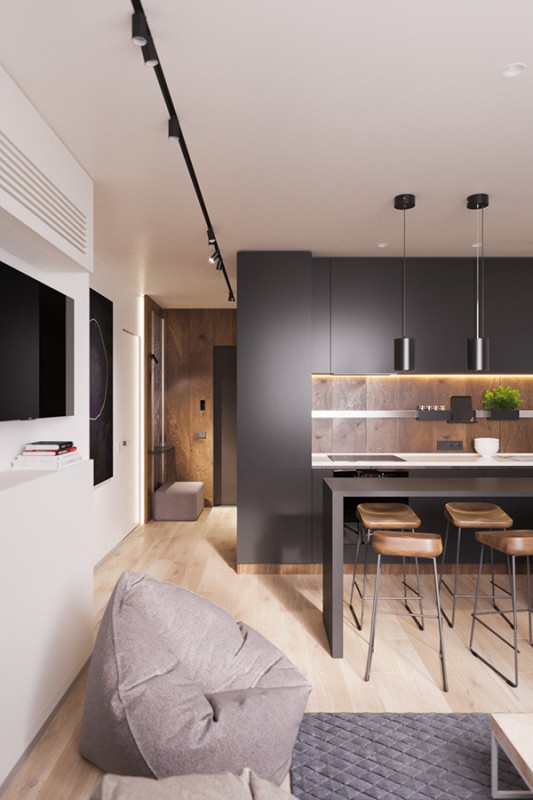 "Эко-стиль": натуральные материалы и цвета в интерьере квартиры