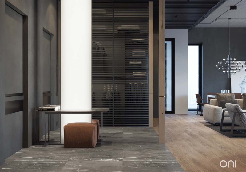 Интерьер квартиры в индустриальном стиле Интерьер квартиры в индустриальном стиле