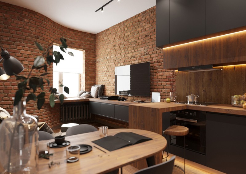 Интерьер небольшой квартиры