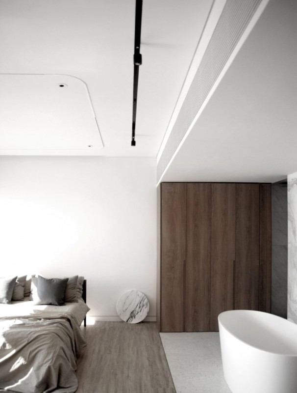 Минималистичная компактная квартира в Гонконге Минималистичная компактная квартира в Гонконге