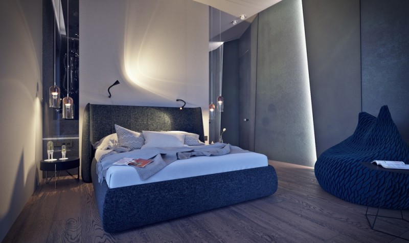 Апартаменты с изюминкой: "ломаная" стена Апартаменты с изюминкой: "ломаная" стена