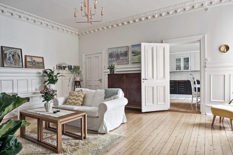 Апартаментыы в скандинавском стиле в Гётеборге, Швеция