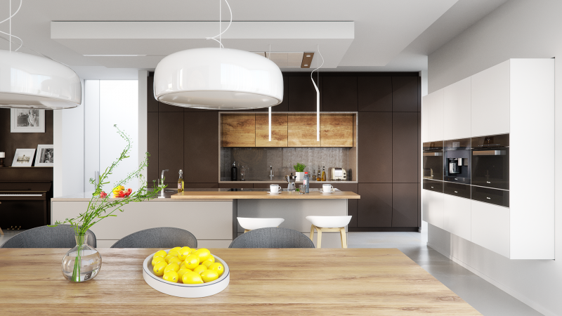 Дизайн-проект просторной гостиной