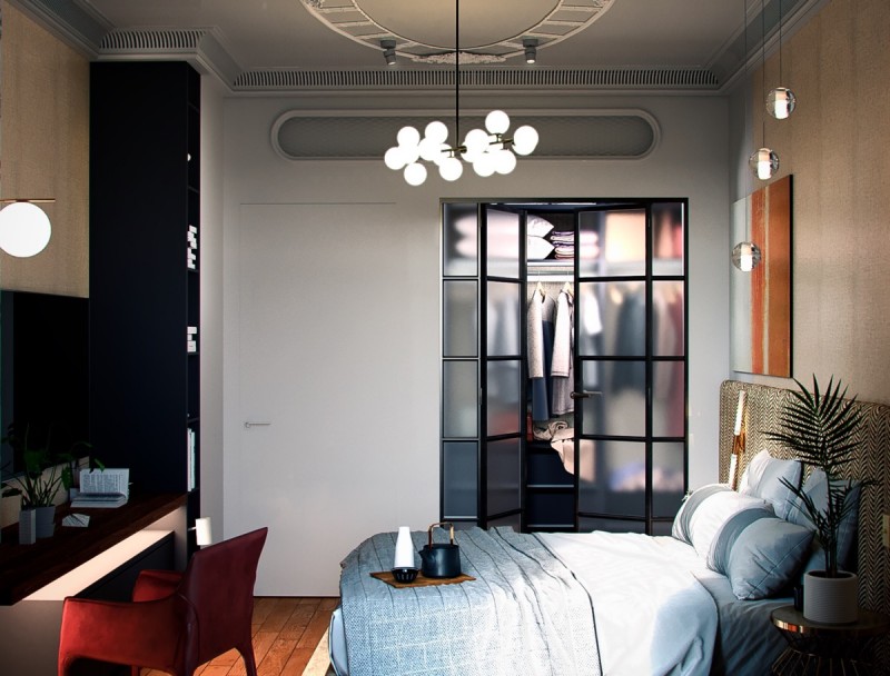 Эклектика в интерьере небольшой квартиры