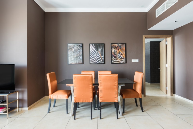 Интерьер апартаментов в Дубаи