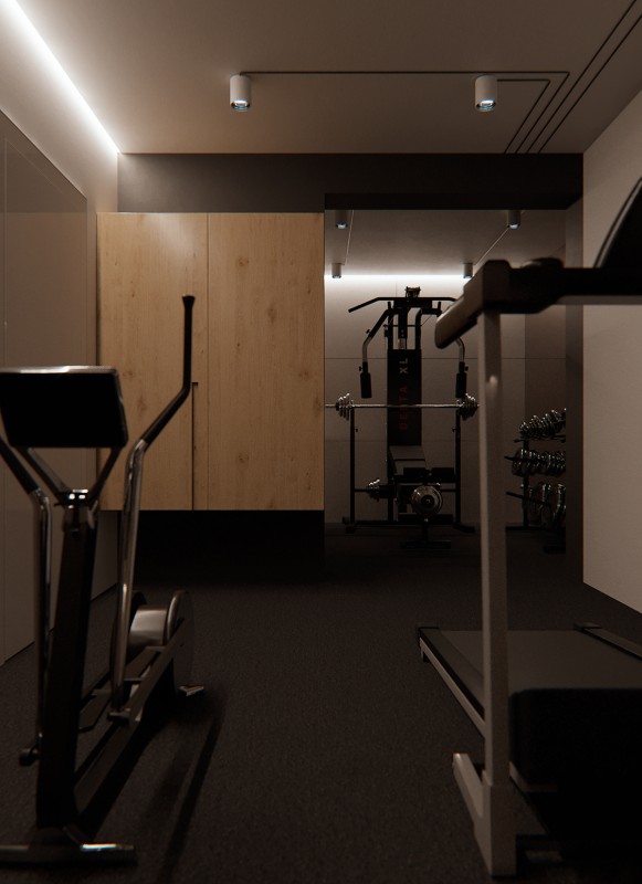 Интерьер цокольного этажа Интерьер цокольного этажа