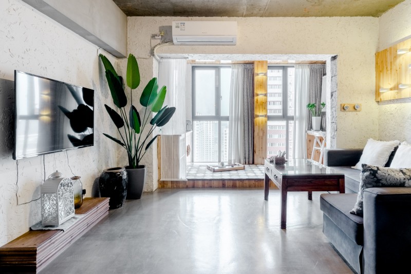 Интерьер компактной студии в Китае