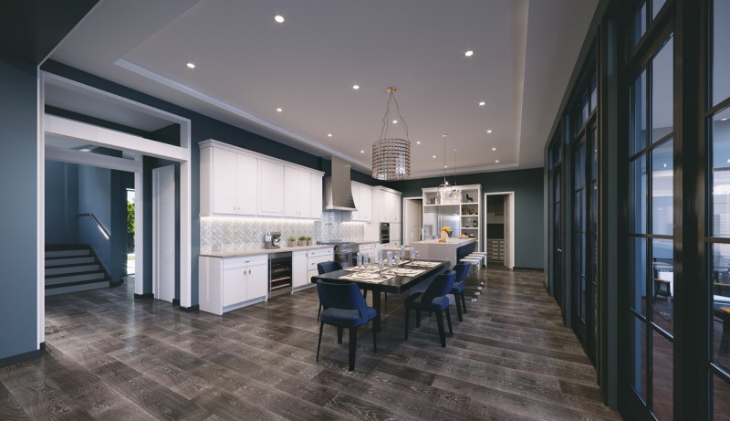 Интерьер виллы в США